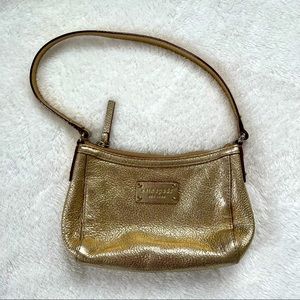 Gold Kate Spade evening bag